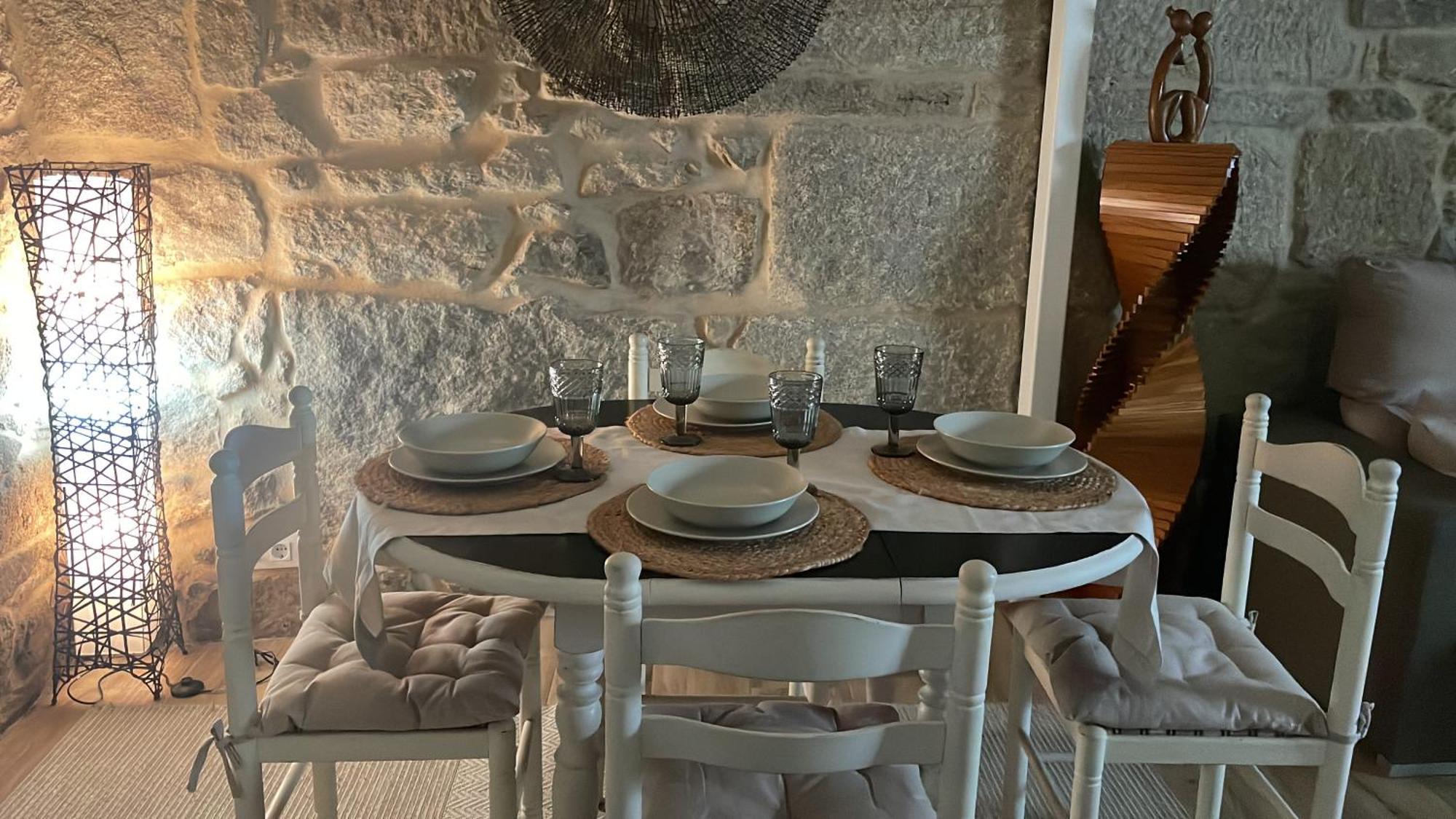 ビラノーバ・デ・アロウサ Casita Puerto Maritimoヴィラ エクステリア 写真